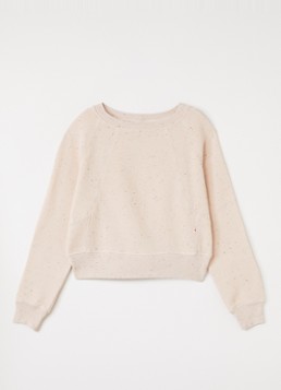 Bellerose Meisjes Fengo sweater met gemêleerd dessin in de kleur Lichtroze, maat: 176