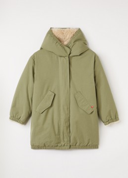 Bellerose Harbour gewatteerde parka met klepzakken in de kleur Beige, maat: 140