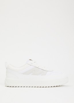 Moncler Heren Altive sneaker met nubuck details in de kleur Wit, maat: 43