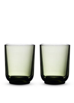Fellow Pirch latte glas set van 2 Groen - Deal