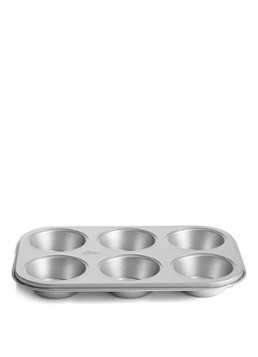 Patisse Silver-Top bakvorm voor 6 muffins Zilver - Deal