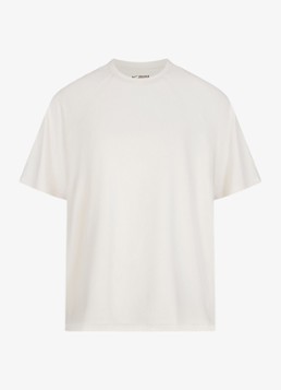 NikeSKIMS Dames Airy boyfriend oversized T-shirt met stretch in de kleur Ivoor, maat: XL