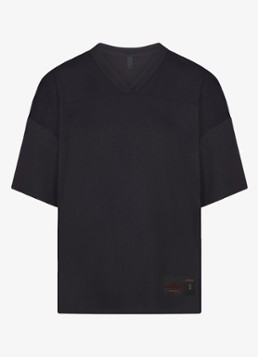 NikeSKIMS Dames Airy boyfriend oversized T-shirt met stretch in de kleur Zwart, maat: M