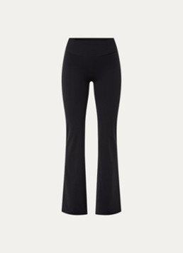 NikeSKIMS Dames Matte high waist flared fit trainingslegging in de kleur Zwart, maat: XXL