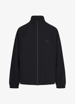 NikeSKIMS Dames Oversized trackvest met logo en ritszakken in de kleur Zwart, maat: XXL