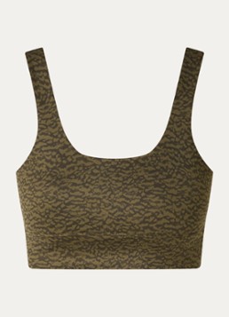 Varley Dames FreeSoft Cori sport bh met light support in de kleur Mosgroen, maat: S