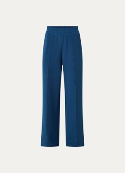 Varley Dames High waist wide fit joggingbroek met siernaad in de kleur Blauw, maat: M