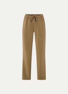 Varley Dames Wilfred high waist tapered fit joggingbroek met steekzakken in de kleur Mosgroen, maat: XS