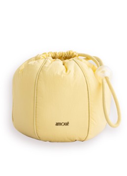 Amoué Limited Edition Pouchette - make-up tas Butter Yellow 1MAAT Beauty tools