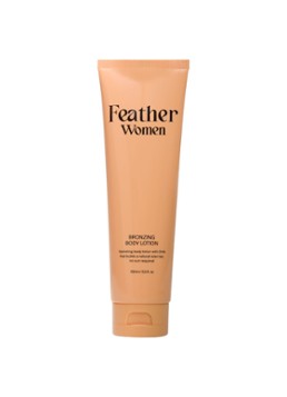 Feather Women Bronzing Body Lotion - zelfbruinende bodylotion 150ml Verzorging - Deal