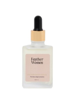 Feather Women Collagen Boost Face Oil - gezichtsolie 30ml Verzorging - Deal