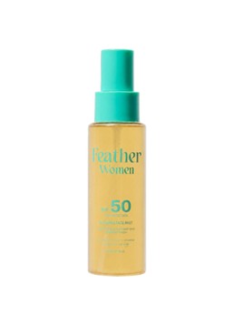 Feather Women Glowing Face Mist - zonnebrand gezicht 80ml Verzorging - Deal