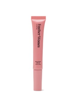 Feather Women Lip Butter - lip gloss Rosy Glow 12ml Make-up - Deal