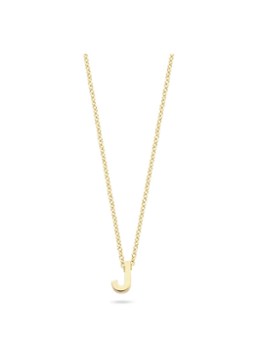 Blush Dames Ketting J van 14 karaat geelgoud 3155YGO_J in de kleur Geelgoud
