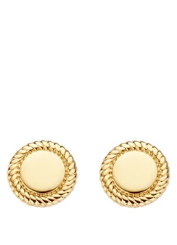 Blush Dames Oorknopjes van 14 karaat geelgoud 7350YGO in de kleur Goud