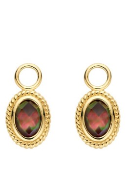 Blush Dames Bedels van 14 karaat geelgoud 9091YBQ in de kleur Goud