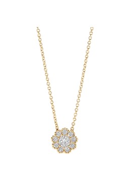 Blush Dames Ketting van 14 karaat geelgoud 3196YZI in de kleur Goud