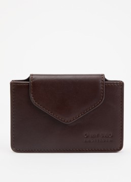 O My Bag Dames Harmonica portemonnee van leer in de kleur Bruin, maat: 1SZ