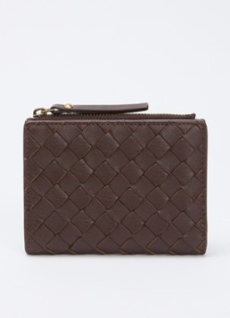 O My Bag Dames Jamie portemonnee van leer in de kleur Bruin, maat: 1SZ