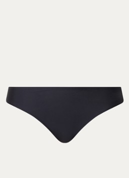 Triumph Dames Body Make-Up Illusion high waisted naadloze tanga met kant in de kleur Zwart, maat: 42