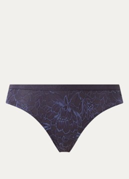 Triumph Dames Amrete Charm slip van kant in de kleur Indigo, maat: 42
