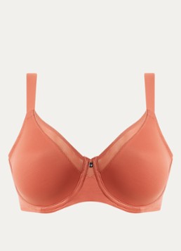 Triumph Dames True Shape Sensation minimizer beugel bh met mesh in de kleur Donkeroranje, maat: G80