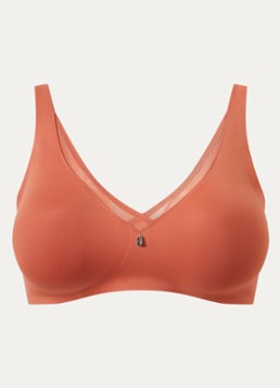 Triumph Dames True Shape Sensation minimizer bralette in de kleur Donkeroranje, maat: F90