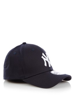New Era Heren Pet met New York Yankees borduring in de kleur Donkerblauw, maat: M/L