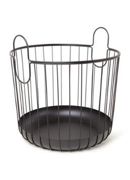 Zone Opbergmand Uni 41 cm Zwart - Deal