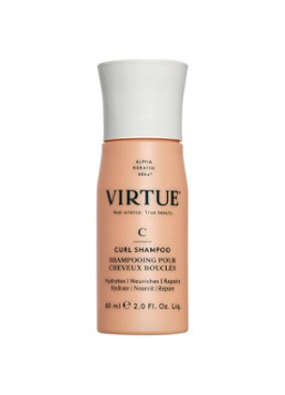 Virtue Mini Curl Shampoo - travel size shampoo voor krullen 1 MAAT Reisverpakkingen - Deal