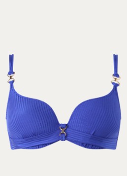 Marie Jo Dames Emly voorgevormde bikinitop met beugel in de kleur Kobaltblauw