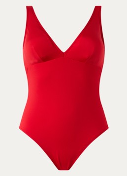 Marie Jo Dames Madurai voorgevormd badpak met uitneembare vulling in de kleur Rood