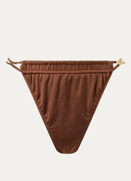 Marie Jo Dames Hello Sunset brazilian bikinislip in de kleur Cognac