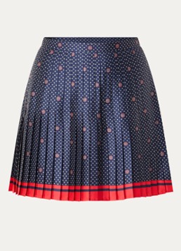 Claudie Pierlot Dames Minirok met print in de kleur Donkerblauw