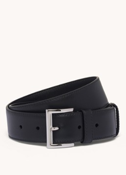 Prada Dames Riem van leer in de kleur Zwart