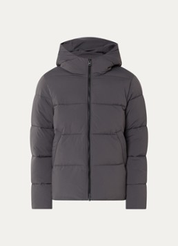 Elvine Heren Bjarne puffer met ritszakken en capuchon in de kleur Groen, maat: L