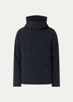Elvine Heren Nouha gewatteerde parka met capuchon in de kleur Donkerblauw, maat: XL