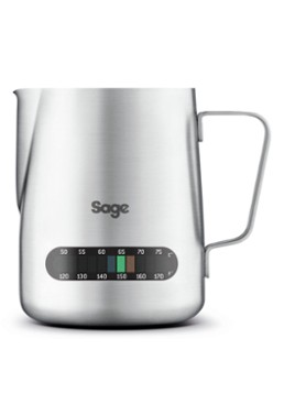 Sage The Temp Control melkkan met thermometer 48 cl Zilver - Deal