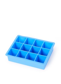 Hay Square XL ijsblokjesvorm Blauw - Deal