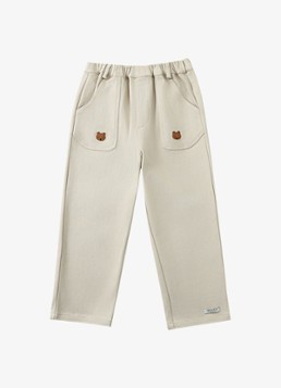 Donsje Amsterdam Jongens Kassim Trousers | Bear in de kleur Beige, maat: 98