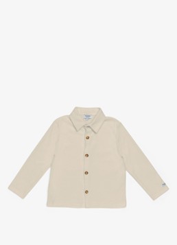 Donsje Amsterdam Jongens Touten overhemd in de kleur Beige, maat: 68