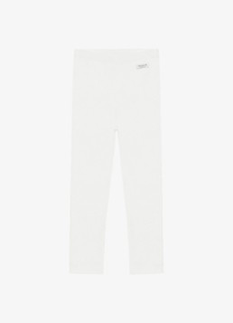 Donsje Amsterdam Meisjes Nienja legging met logo in de kleur Gebroken wit, maat: 2-3Y=98