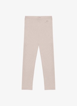 Donsje Amsterdam Meisjes Nienja legging met logo in de kleur Lichtroze, maat: 2-3Y=98