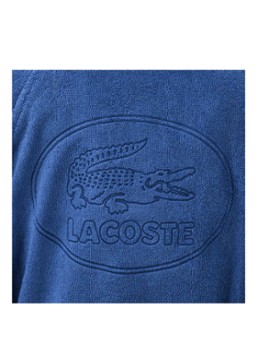 Lacoste Dames L Defile Blanc kimono van katoen in de kleur Blauw