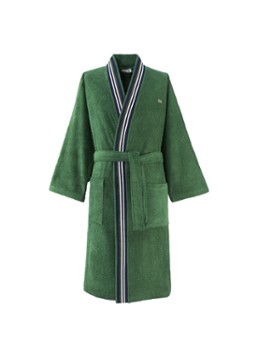 Lacoste L Club badjas van katoen Groen - Deal