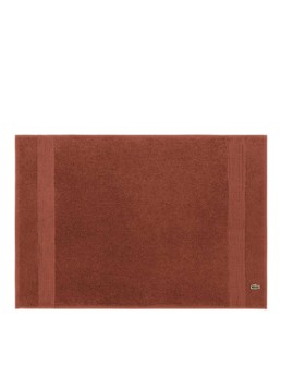 Lacoste L Lecroco badmat 50 x 70 cm Roodbruin - Deal