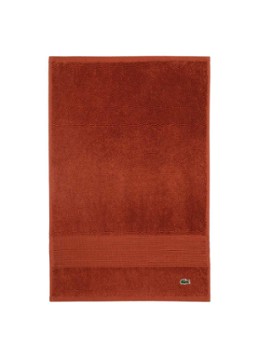 Lacoste L Lecroco gastendoek - 600 gr/m2 - 60 x 40 cm Donkeroranje - Deal