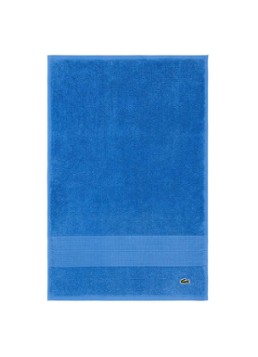 Lacoste L Lecroco gastendoek - 600 gr/m2 - 60 x 40 cm Blauw