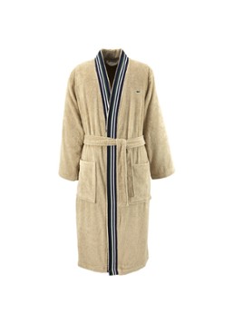 Lacoste L Club badjas van katoen Bruin