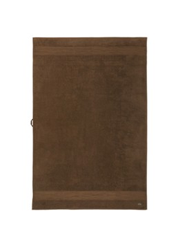 Lacoste L Lecroco badlaken - 600 gr/m2 - 100 x 150 cm Bruin - Deal
